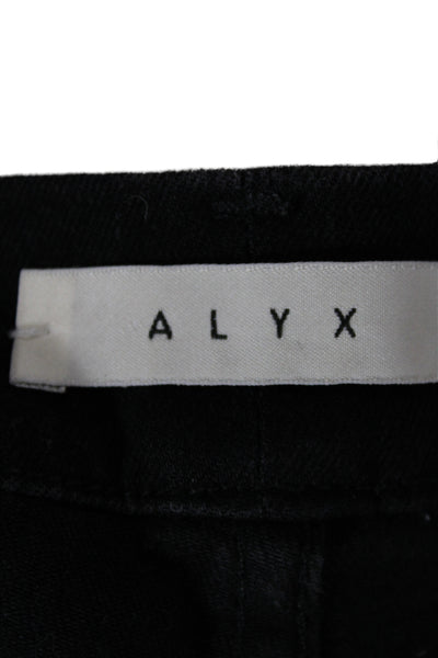 Alyx Women Ankle Skinny Black Jeans Size 26