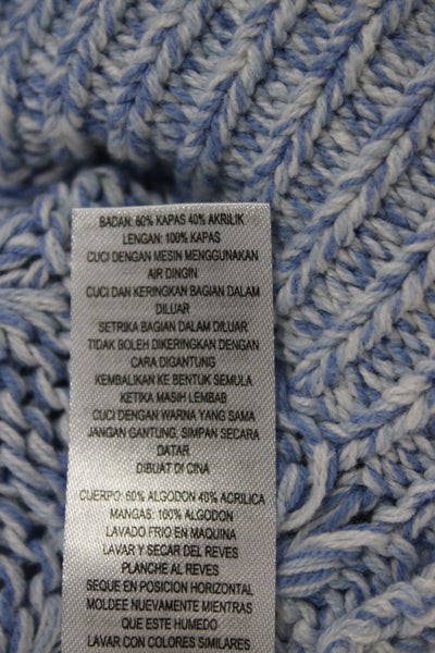 French Connection Unisex Light Blue Pullover Sweater Size XS