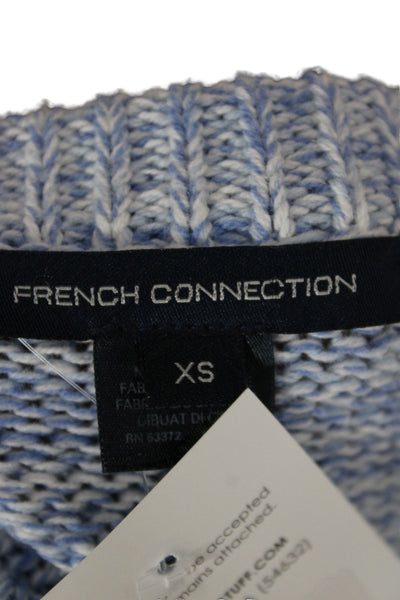 French Connection Unisex Light Blue Pullover Sweater Size XS