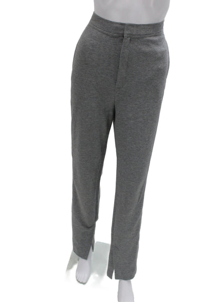 Rag & Bone Mens Designer Sweatpants Gray Zip Cotton Polyester Size M
