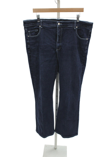 Veronica Beard Unisex Straight Jeans Dark Blue 28in Size 20