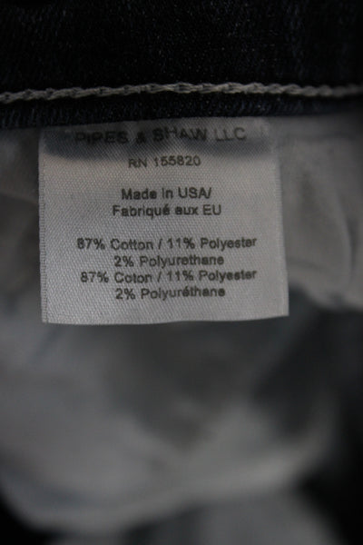 Veronica Beard Unisex Straight Jeans Dark Blue 28in Size 20