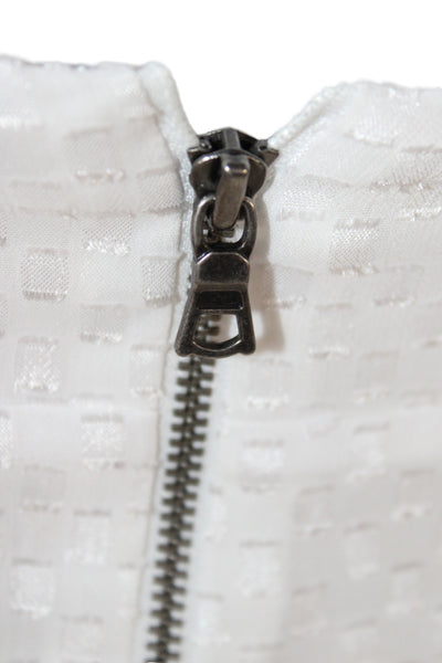 Alice + Olivia Women Slip Dress White Sleeveless Size 4