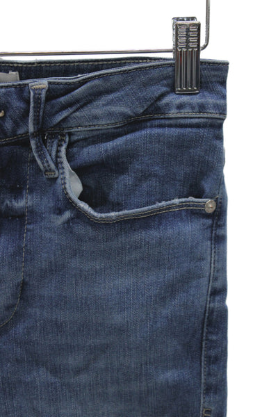 Frame Unisex Blue Skinny Straight Jeans High Rise Size 1