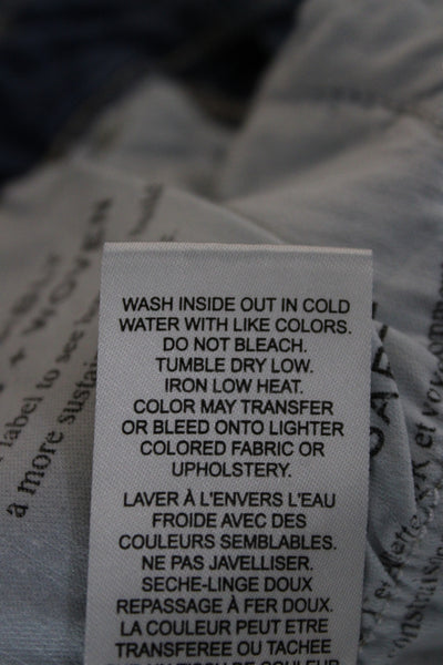 Frame Unisex Blue Skinny Straight Jeans High Rise Size 1