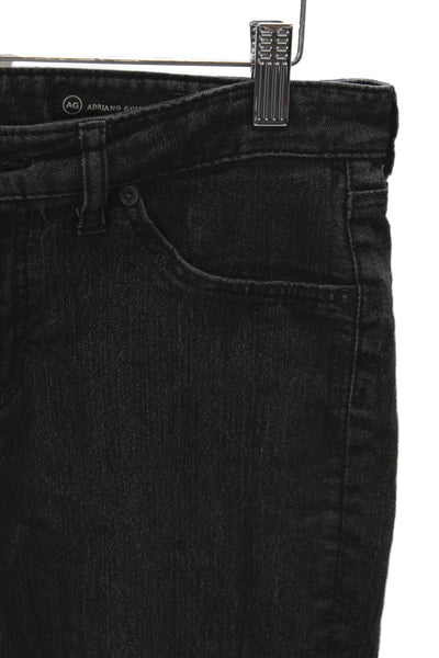 AG Adriano Goldschmied Women Skinny Black High Rise Jeans Size 30