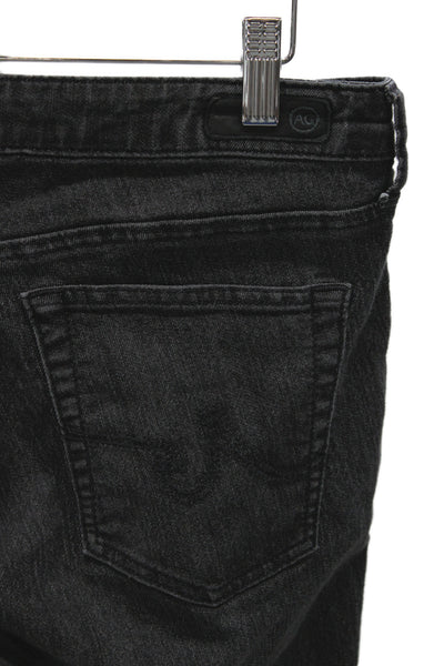 AG Adriano Goldschmied Women Skinny Black High Rise Jeans Size 30