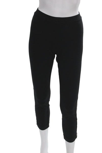 Eileen Fisher Women Cropped Ankle Black Pants Size XS