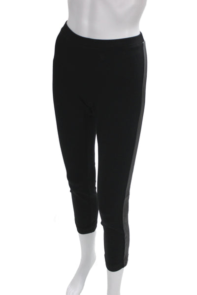 Eileen Fisher Women Cropped Ankle Black Pants Size XS