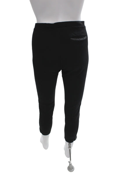 Eileen Fisher Women Cropped Ankle Black Pants Size XS