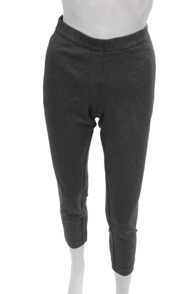 Theory Unisex Cropped Ankle Pants Dark Gray Size 4