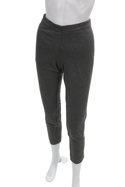 Theory Unisex Cropped Ankle Pants Dark Gray Size 4