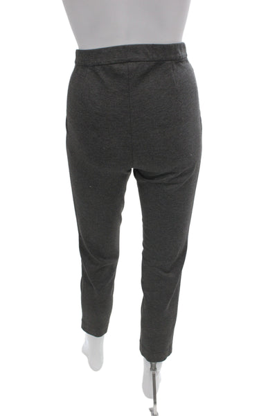 Theory Unisex Cropped Ankle Pants Dark Gray Size 4