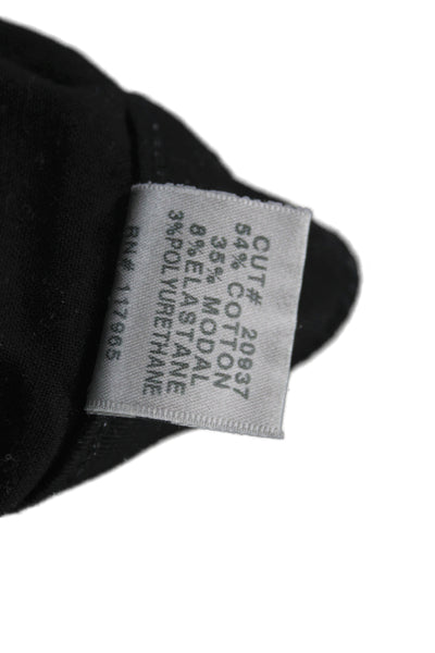 J Brand Womens Black Button Fly Pants Size 26