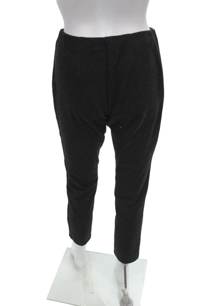 Eileen Fisher Unisex Ankle Cropped Pants Black Size PM