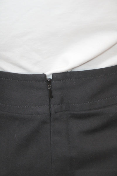 Banana Republic Women Straight Pencil Knee Length Black Skirt Size 10