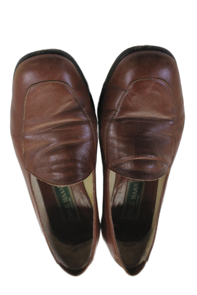 Cole Haan Leather Giana Loafer Brown Size 7