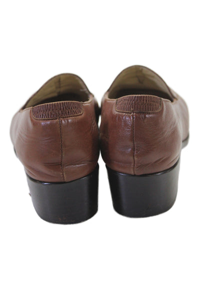 Cole Haan Leather Giana Loafer Brown Size 7