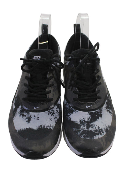 Nike Women's Nylon Lace  Air Max Thea Print  Sneakers Black Size 7