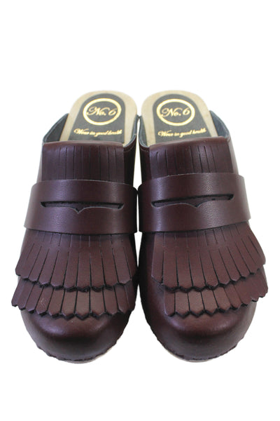 Labucq Womens Leather Platform Slingback Sandals Black Size 38 8
