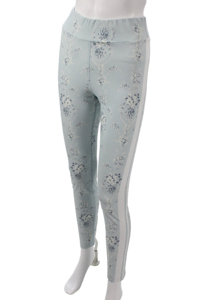Fire + Ice Love Shack Fancy Womens Leggings Set Blue Size Extra Small/Small