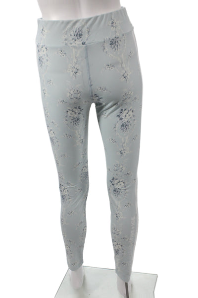 Fire + Ice Love Shack Fancy Womens Leggings Set Blue Size Extra Small/Small