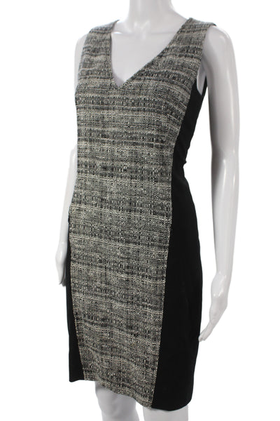 Akris Punto Women 2 Piece Black V-Neck Long Sleeve Suit Buckle Size 6