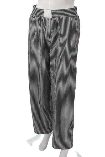 Lioness Unisex Black Striped Pants Size XS