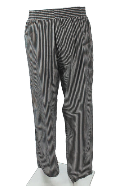 Lioness Unisex Black Striped Pants Size XS