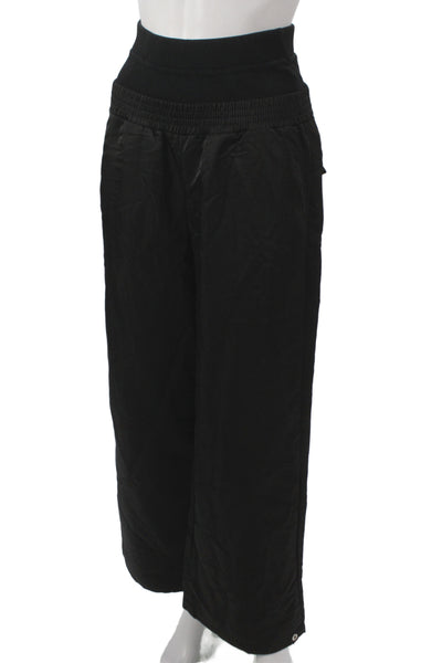 Dion Lee Womens Cargo Jogger Pants Black Drawstring Size 2