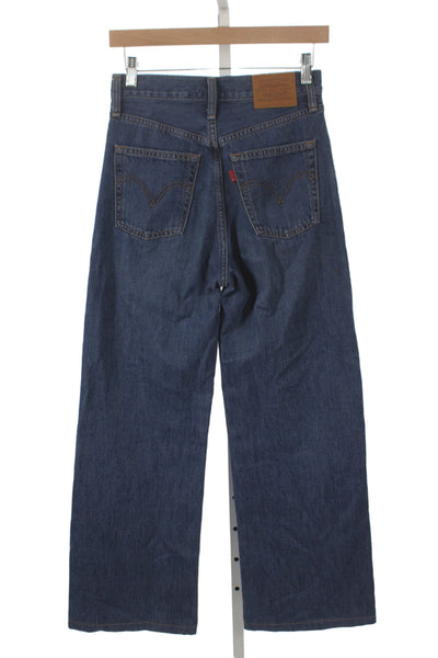 Levis Women High Rise Blue Jeans Button Fly Size 25