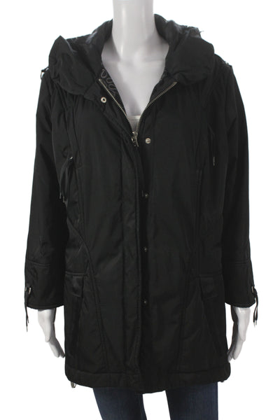 Et Dieu Crea La Femme Women Parka Black Fall Size 40