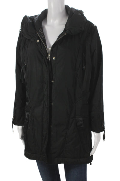 Et Dieu Crea La Femme Women Parka Black Fall Size 40