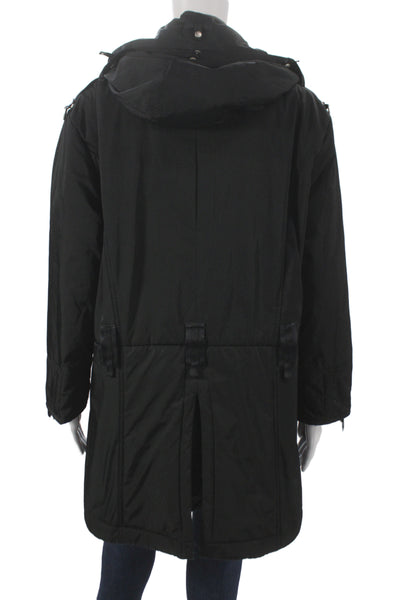 Et Dieu Crea La Femme Women Parka Black Fall Size 40