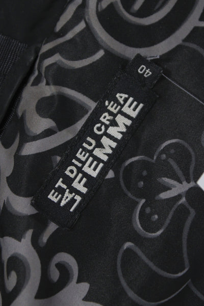 Et Dieu Crea La Femme Women Parka Black Fall Size 40