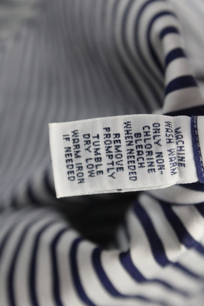 Ralph Lauren Men's  Cotton Striped button up Shirt White Size S