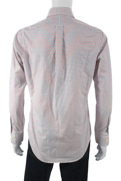 Ralph Lauren Mens Collard Cotton Striped button up Shirt Blue  Size S