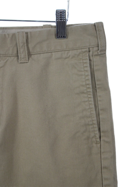 J Crew Mens Chino Shorts Beige Cotton Size 31