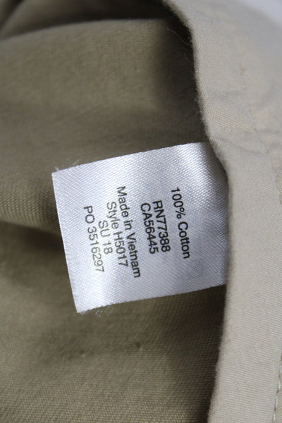 J Crew Mens Chino Shorts Beige Cotton Size 31