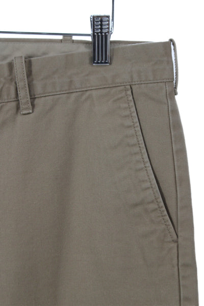 J Crew Men Chino Pants Beige 100% Cotton Button Closure Size 30