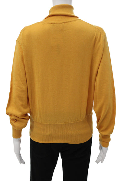 Vivienne Westwood Red Label Unisex Yellow Turtleneck Pullover Sweater Size M