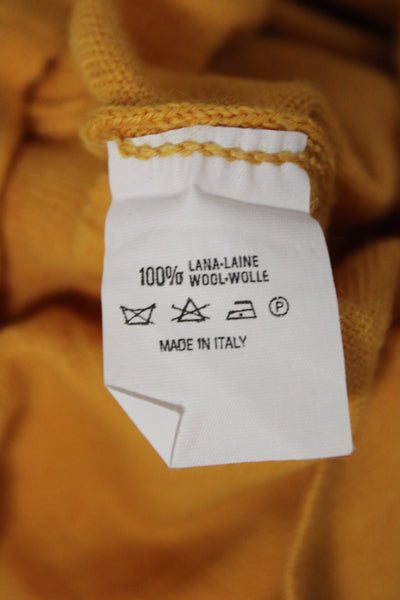 Vivienne Westwood Red Label Unisex Yellow Turtleneck Pullover Sweater Size M
