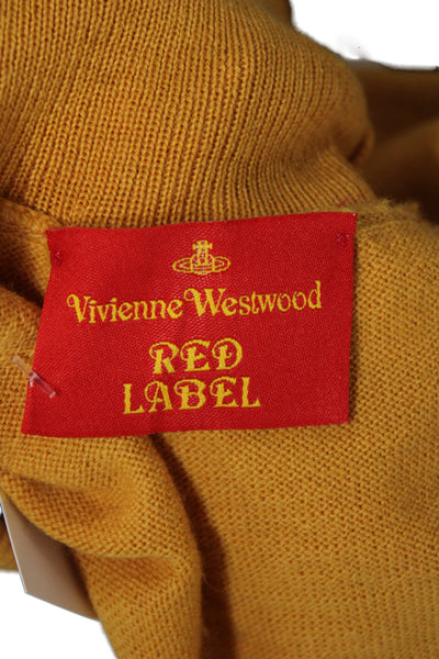 Vivienne Westwood Red Label Unisex Yellow Turtleneck Pullover Sweater Size M