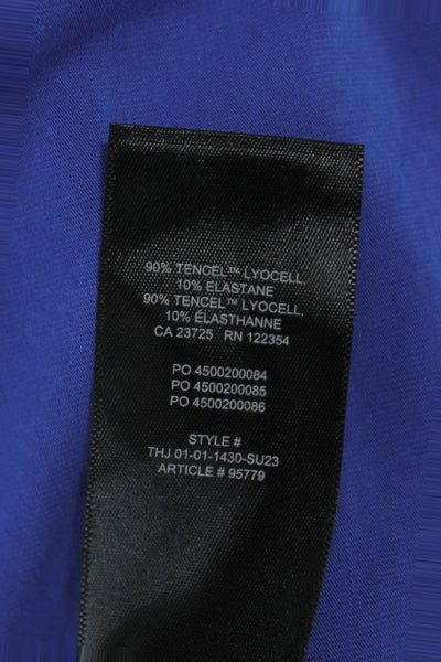 Michael Michael Kors Unisex Pullover Sweater Black Crew Neck Lace Up Size 1X