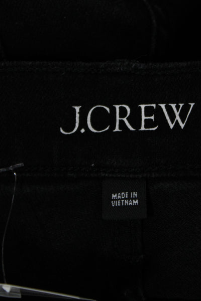 J Crew Women Wide-Leg Black Jeans Size 23