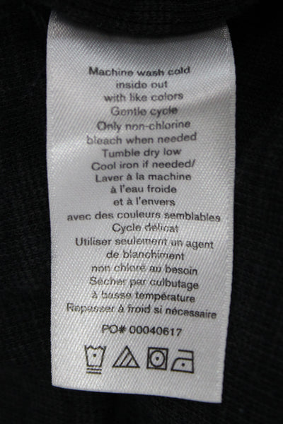 Rag & Bone Womens Black Jersey Basic Short Sleeve T Shirt Crew Neck Size XS