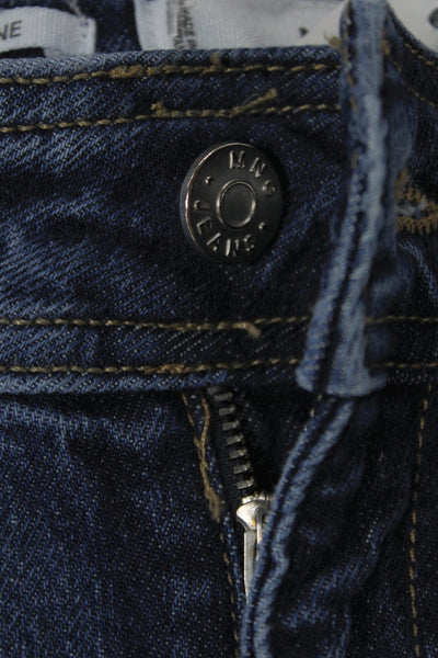 MNG Women Mid-Rise Blue Jeans Size 2