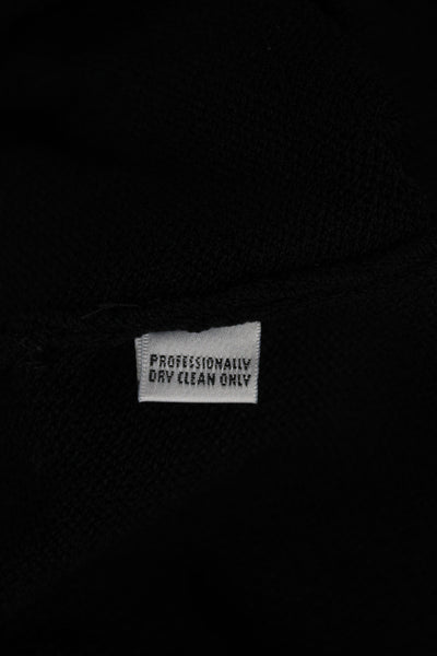 St. John Basics Women Black Wool Dress Pants Size 8