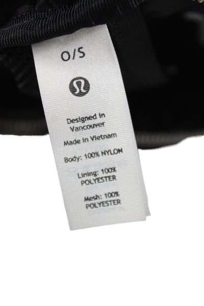Lululemon Womens Everywhere Crossbody Shoulder Handbag Black White