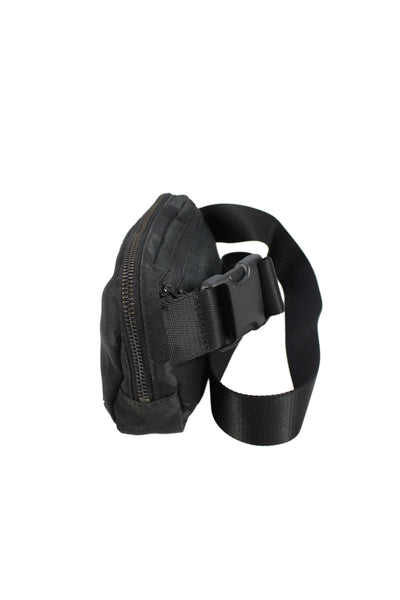 Lululemon Womens Camouflage Print Zipper Closure Belt Bag Black